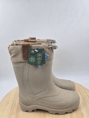 NWT Kamik boys Tundra Jr Fossil Boys Winter Boots sz 1